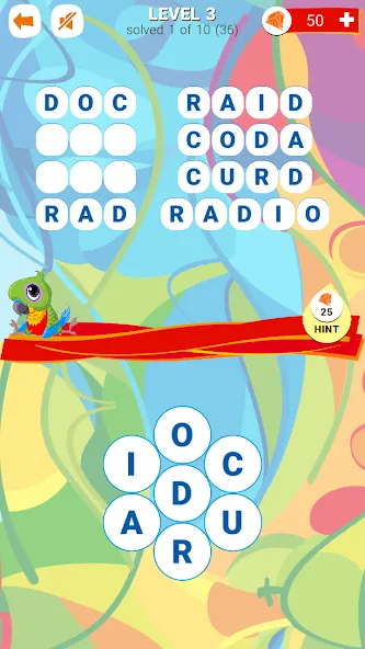 Words in Color МОД/Взлом [Деньги, Монеты и Меню MOD] Screenshot 5