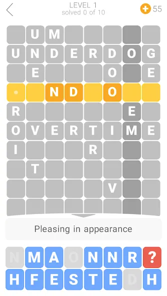 Word Tower Crosswords МОД/Взлом [Бесконечные деньги, Монеты и Мега MOD] Screenshot 3