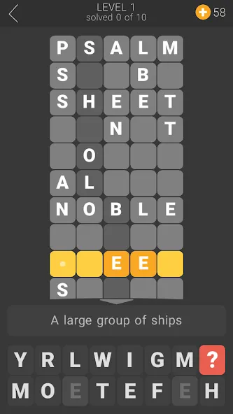 Word Tower Crosswords МОД/Взлом [Бесконечные деньги, Монеты и Мега MOD] Screenshot 5