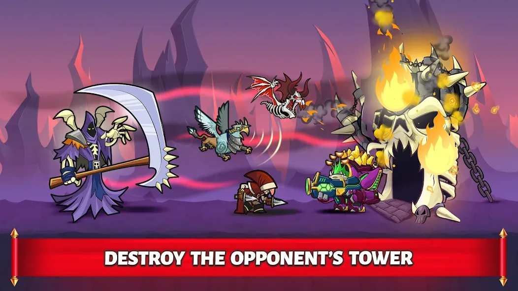 Tower Conquest: Tower Defense МОД/Взлом [Много денег, Монет и Все открыто] Screenshot 2