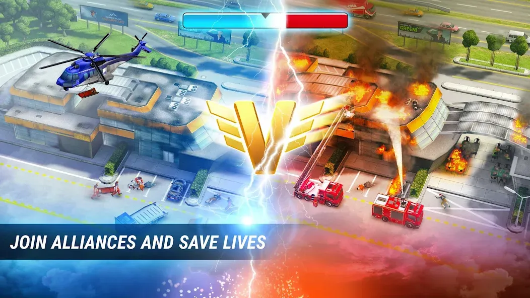 EMERGENCY HQ: rescue strategy (ЭМЕРДЖЕНСИ ХК Экстренный штаб) МОД/Взлом [Деньги, Монеты и Меню MOD] Screenshot 3