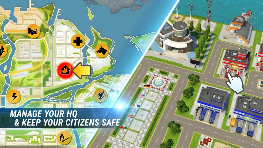 EMERGENCY HQ: rescue strategy (ЭМЕРДЖЕНСИ ХК Экстренный штаб) МОД/Взлом [Деньги, Монеты и Меню MOD] Screenshot 5