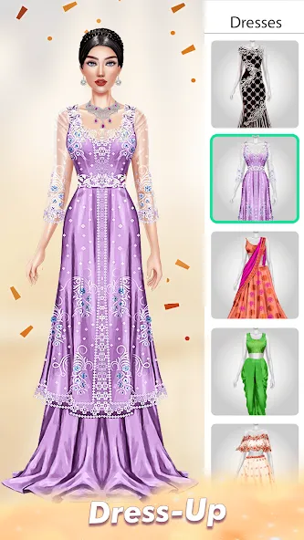 Makeup, Fashion Dress up Games МОД/Взлом [Меню, Бесконечные монеты и Открытые уровни] Screenshot 3