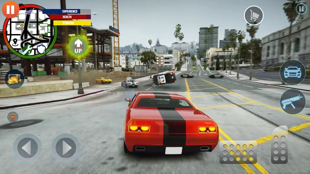 Gangster Games Crime Simulator МОД/Взлом [Бесконечные деньги, Монеты и Мега MOD] Screenshot 5
