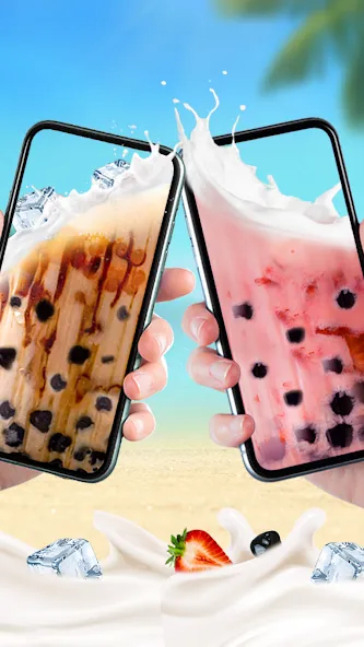 Boba recipe: Drink bubble tea (Рецепт бобы) МОД/Взлом [Меню, Бесконечные монеты и Открытые уровни] Screenshot 1