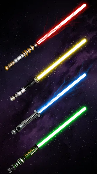 Lightsaber Gun Simulator МОД/Взлом [Бесконечные деньги, Монеты и Мега MOD] Screenshot 1
