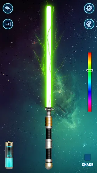 Lightsaber Gun Simulator МОД/Взлом [Бесконечные деньги, Монеты и Мега MOD] Screenshot 3