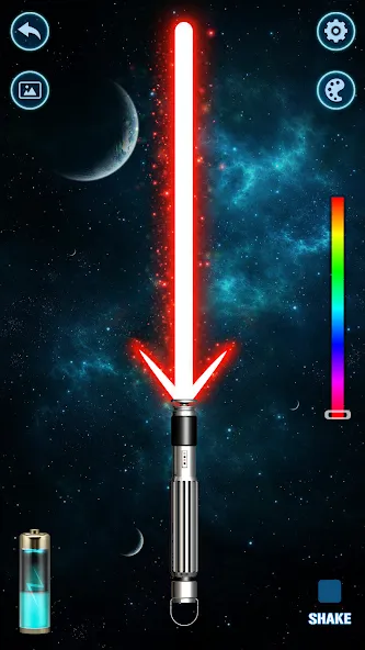 Lightsaber Gun Simulator МОД/Взлом [Бесконечные деньги, Монеты и Мега MOD] Screenshot 4