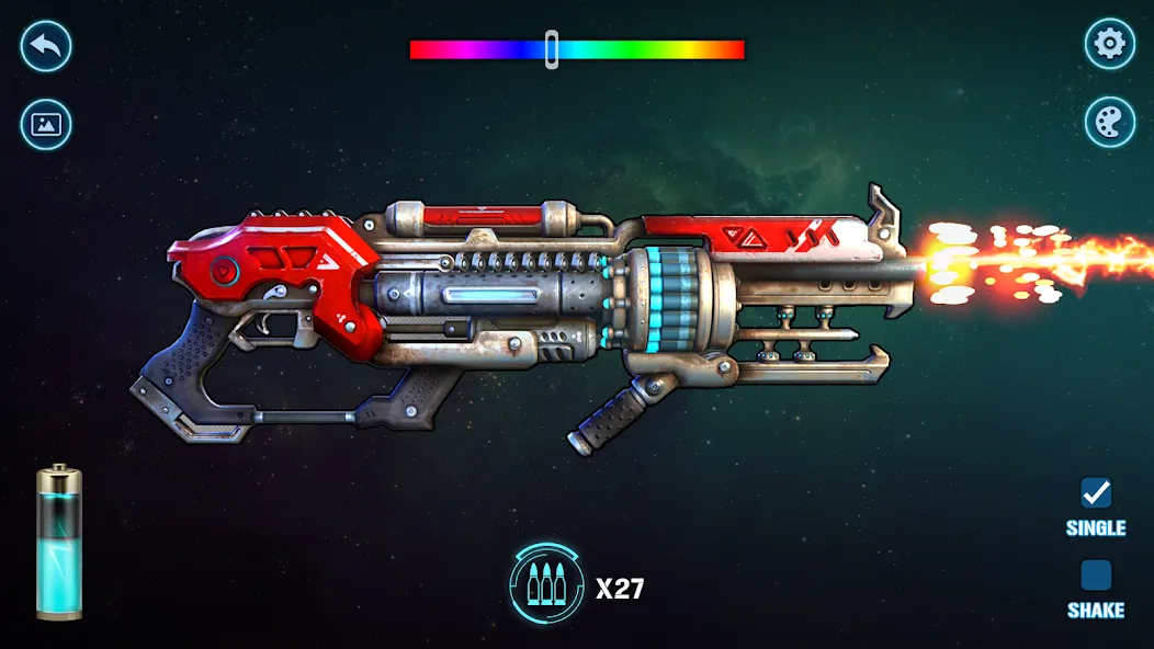 Lightsaber Gun Simulator МОД/Взлом [Бесконечные деньги, Монеты и Мега MOD] Screenshot 5