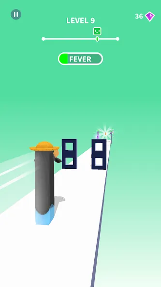 Jelly Shift - Obstacle Course (Джелли Шифт) МОД/Взлом [Бесконечные деньги, Монеты и Мега MOD] Screenshot 4
