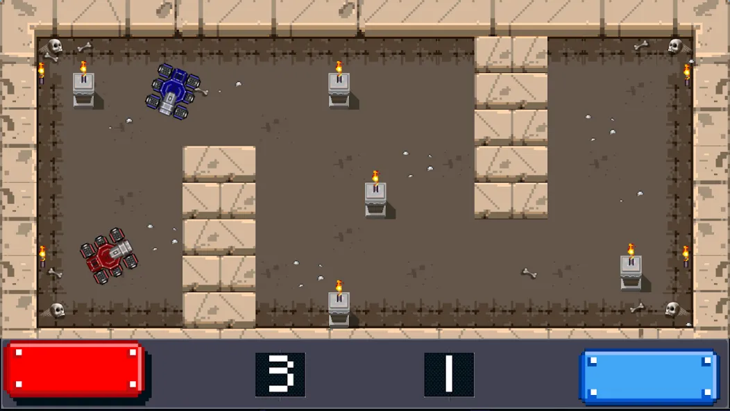 12 MiniBattles - Two Players (МиниБитв) МОД/Взлом [Деньги, Монеты и Меню MOD] Screenshot 4