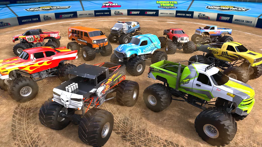 4x4 Monster Truck Racing Games (Монстр Трак Гонки игры) МОД/Взлом [Бесконечные деньги, Монеты и Мега MOD] Screenshot 3