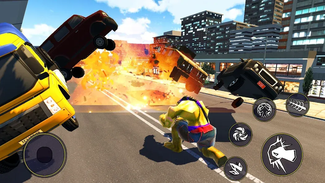 Super City Hero:superhero Game (упер Сити Герой) МОД/Взлом [Деньги, Монеты и Меню MOD] Screenshot 3