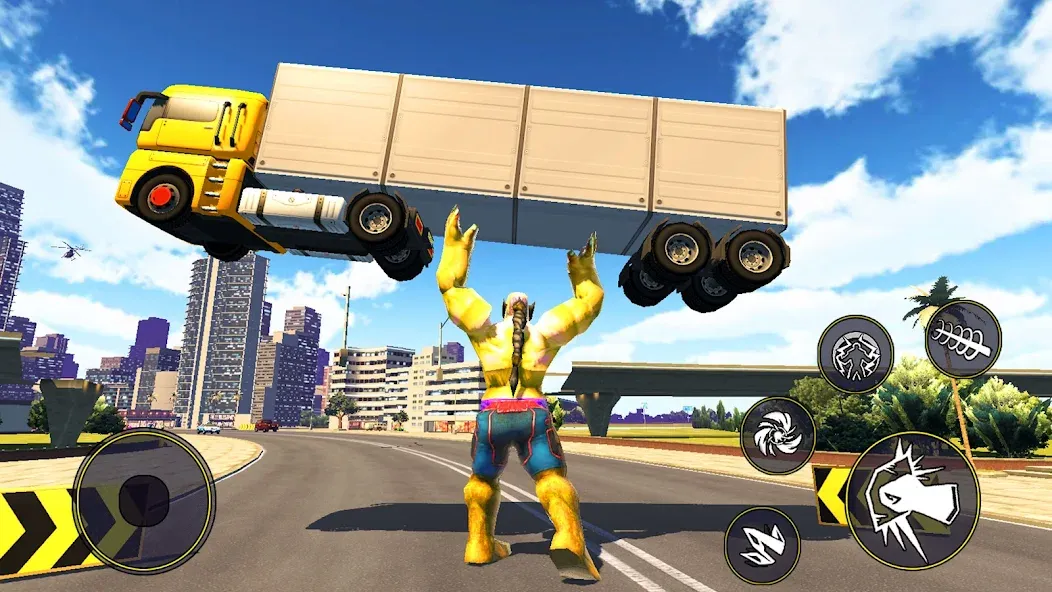 Super City Hero:superhero Game (упер Сити Герой) МОД/Взлом [Деньги, Монеты и Меню MOD] Screenshot 5