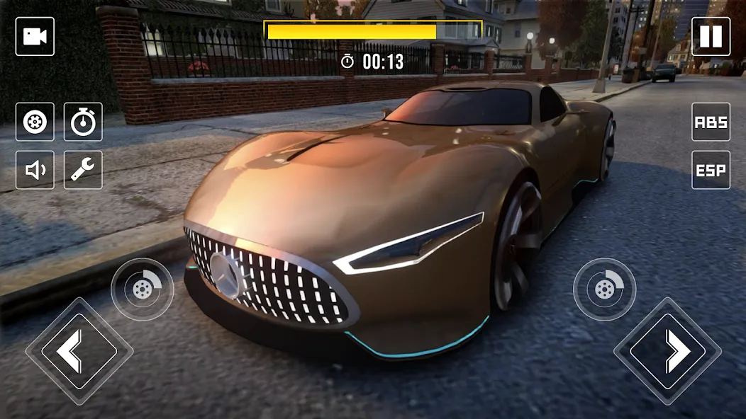 Drive Mercedes Benz Vision Car (Драйв Мерседес Бенц Вижн Кар) МОД/Взлом [Деньги, Монеты и Меню MOD] Screenshot 4