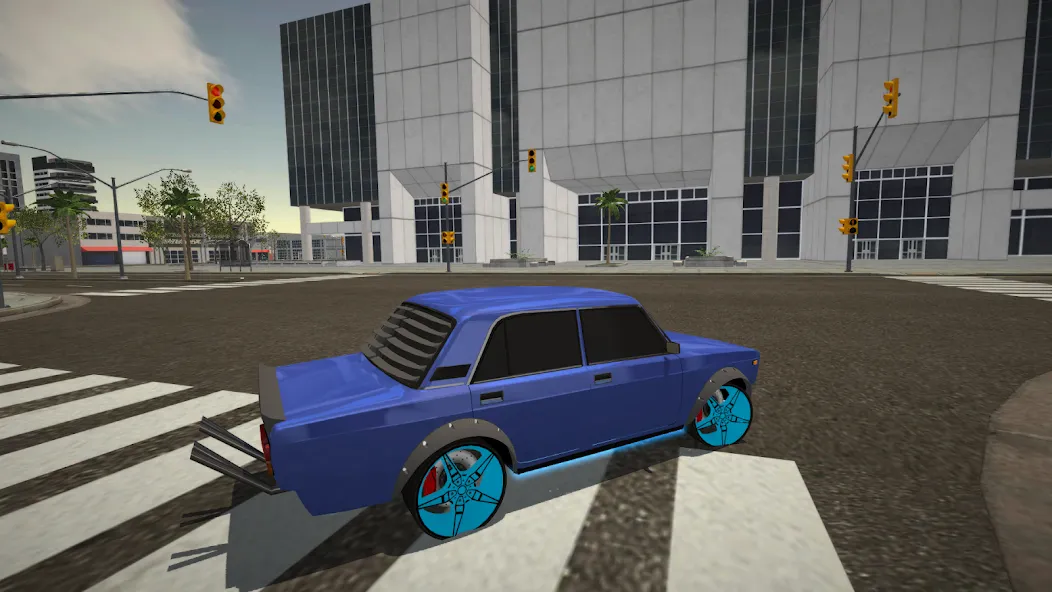 Drive Classic VAZ 2107 Parking МОД/Взлом [Все открыто, Дополнительные деньги и Меню MOD] Screenshot 5