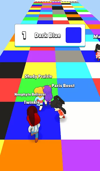 Fall Party.io: Match Race МОД/Взлом [Все открыто, Дополнительные деньги и Меню MOD] Screenshot 2