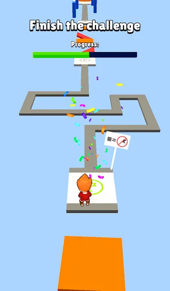 Fall Party.io: Match Race МОД/Взлом [Все открыто, Дополнительные деньги и Меню MOD] Screenshot 5