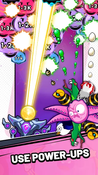 Slime Boom - Kick Slime (Слайм Бум) МОД/Взлом [Деньги, Монеты и Меню MOD] Screenshot 1