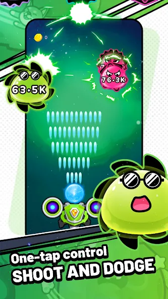 Slime Boom - Kick Slime (Слайм Бум) МОД/Взлом [Деньги, Монеты и Меню MOD] Screenshot 2