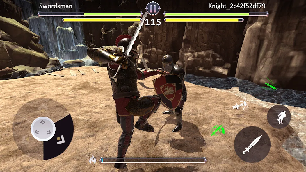 Knights Fight 2: New Blood (На русский язык это будет Найтс Файт 2) МОД/Взлом [Много монет, Открытые уровни и Мега MOD] Screenshot 4