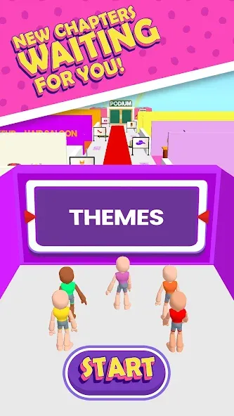 Fashion Famous - Dress Up Game (Фэшн Фэймос) МОД/Взлом [Меню, Бесконечные монеты и Открытые уровни] Screenshot 2