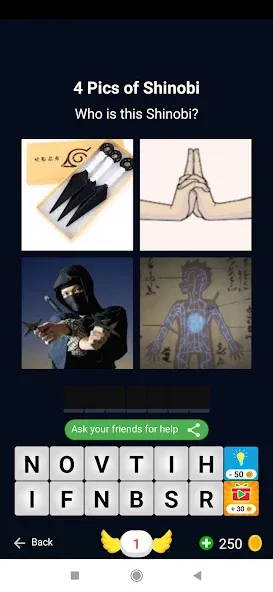 4 Pics 1 Shinobi part 1 МОД/Взлом [Бесконечные деньги, Монеты и Мега MOD] Screenshot 1