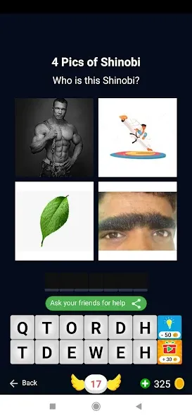 4 Pics 1 Shinobi part 1 МОД/Взлом [Бесконечные деньги, Монеты и Мега MOD] Screenshot 3