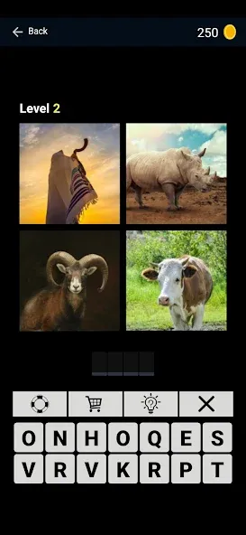 Puzzle: 4 pics 1 word offline МОД/Взлом [Деньги, Монеты и Меню MOD] Screenshot 5