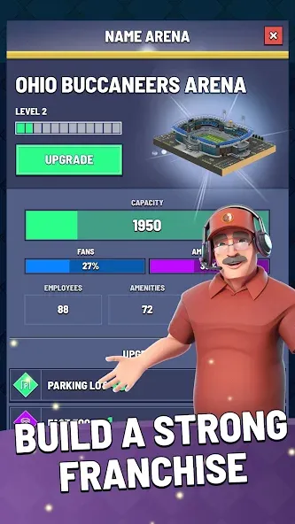 Blitz Football Franchise 2024 (Блиц Футбол 2023) МОД/Взлом [Все открыто, Дополнительные деньги и Меню MOD] Screenshot 1