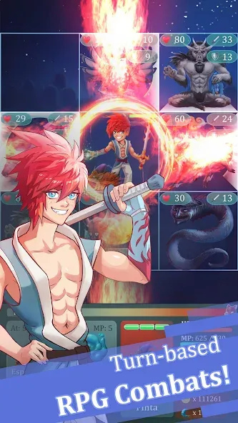 Eternal Return: Turn-based RPG (Итерация вечности РПГ) МОД/Взлом [Деньги, Монеты и Меню MOD] Screenshot 1