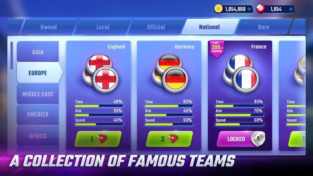 Football Stars (Футбольные звезды) МОД/Взлом [Бесконечные деньги, Монеты и Мега MOD] Screenshot 4