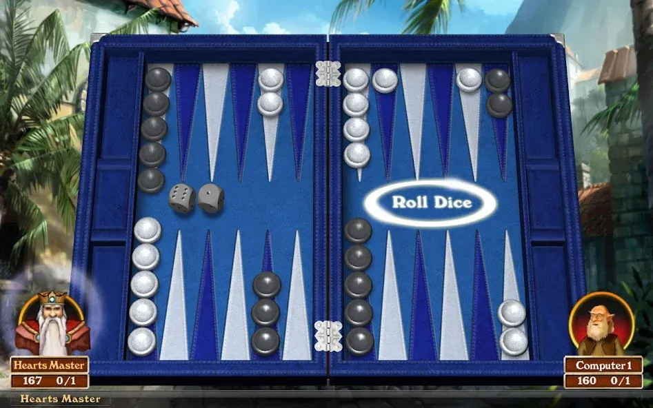 Hardwood Backgammon (Хардвуд Бэкгаммон) МОД/Взлом [Меню, Бесконечные монеты и Открытые уровни] Screenshot 3