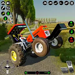 Скачать Farming Tractor Simulator Game Взломанная на много денег и открытую технику для Андроид