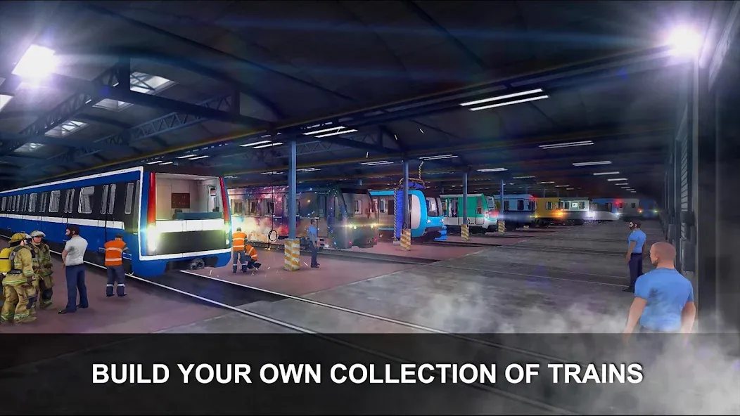 Subway Simulator 3D МОД/Взлом [Все открыто, Дополнительные деньги и Меню MOD] Screenshot 3