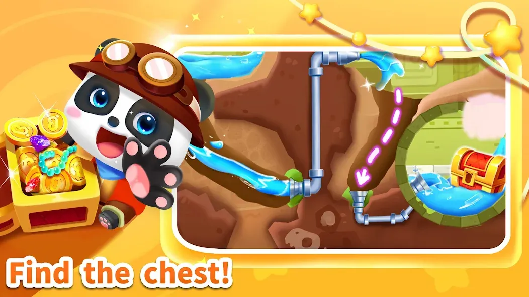 Little Panda’s Jewel Adventure МОД/Взлом [Меню, Бесконечные монеты и Открытые уровни] Screenshot 2