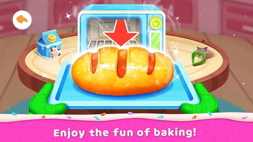 Little Panda's Cake Shop МОД/Взлом [Меню, Бесконечные монеты и Открытые уровни] Screenshot 3