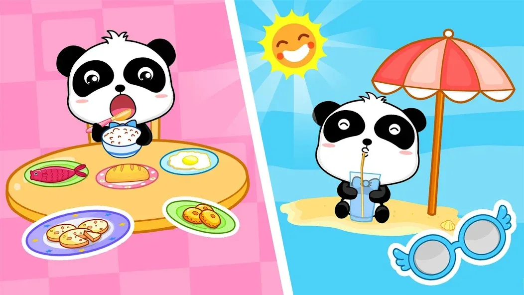 Baby Panda's Daily Life МОД/Взлом [Деньги, Монеты и Меню MOD] Screenshot 2