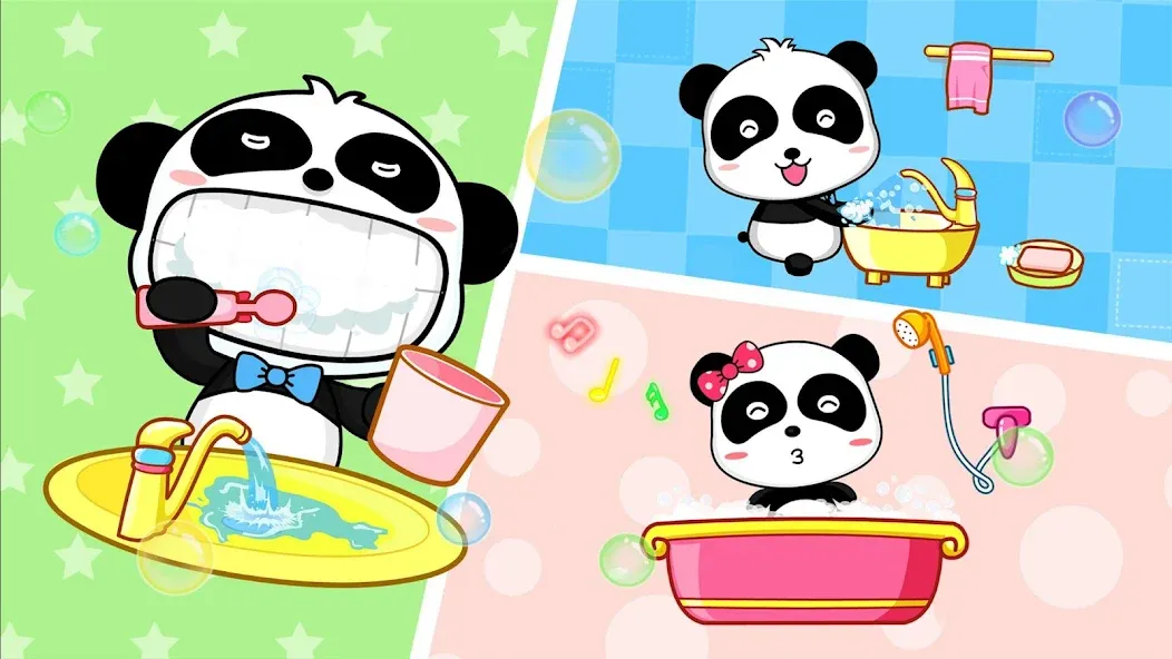 Baby Panda's Daily Life МОД/Взлом [Деньги, Монеты и Меню MOD] Screenshot 4