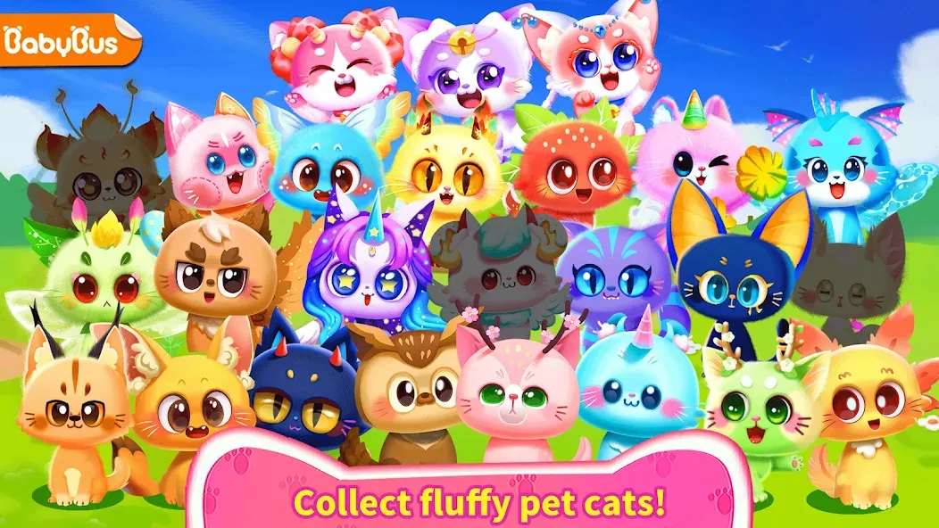 Little Panda's Cat Game МОД/Взлом [Деньги, Монеты и Меню MOD] Screenshot 1