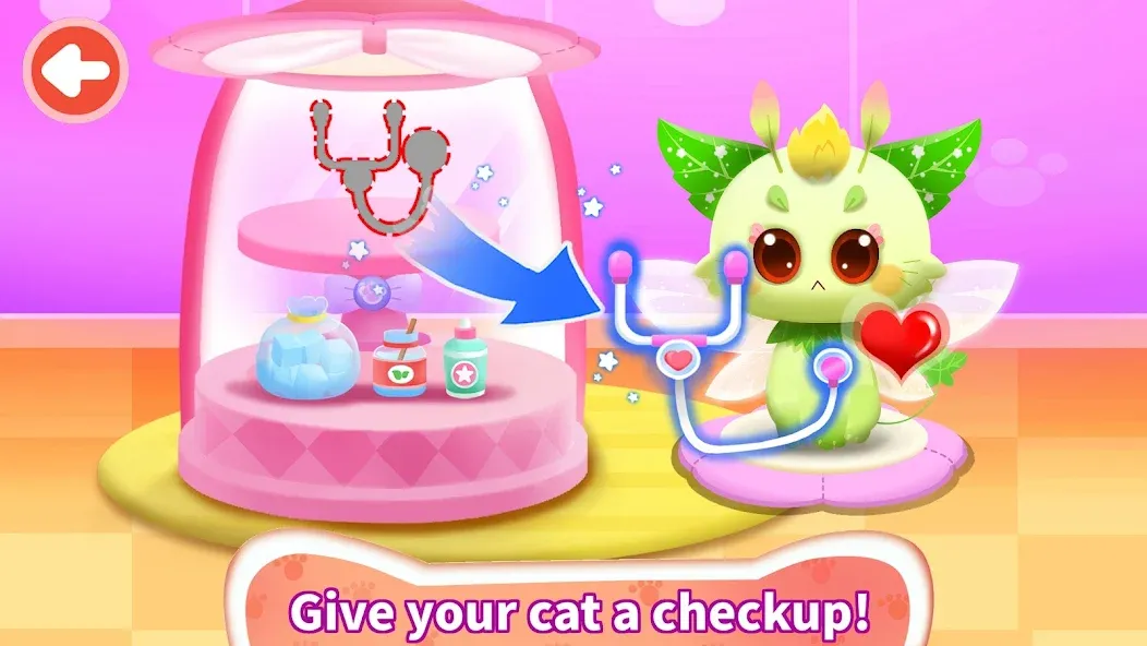 Little Panda: Baby Cat Daycare МОД/Взлом [Много монет, Открытые уровни и Мега MOD] Screenshot 4