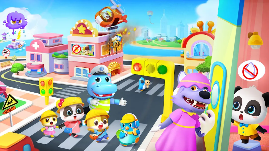 Baby Panda's City МОД/Взлом [Деньги, Монеты и Меню MOD] Screenshot 4