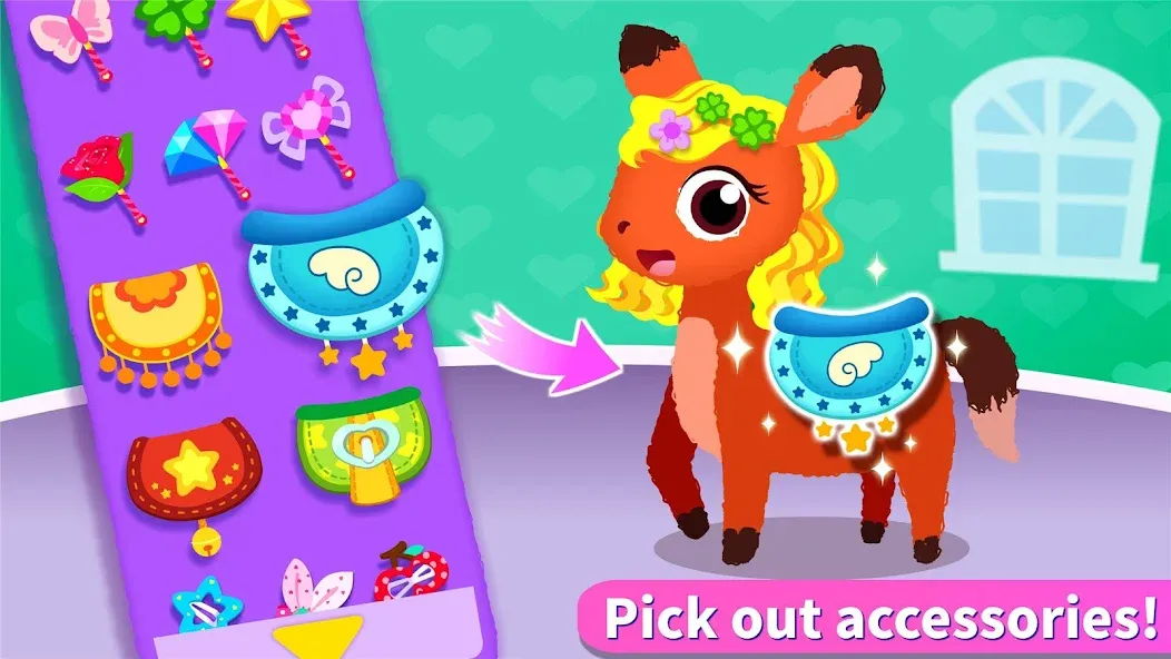 Little Panda's Pet Salon МОД/Взлом [Меню, Бесконечные монеты и Открытые уровни] Screenshot 4