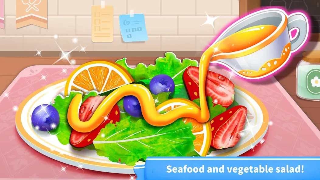 Little Panda's World Recipes МОД/Взлом [Деньги, Монеты и Меню MOD] Screenshot 4