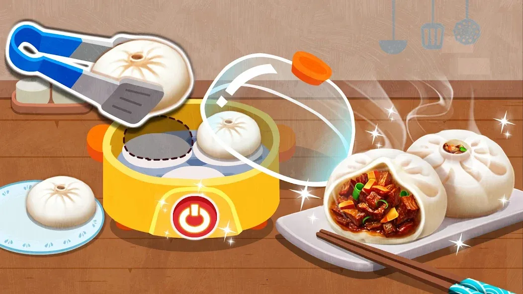 Little Panda's Chinese Recipes МОД/Взлом [Много монет, Открытые уровни и Мега MOD] Screenshot 2