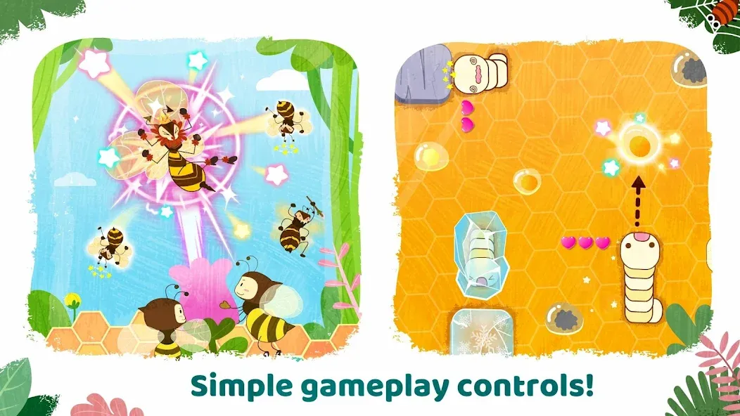 Little Panda's Insect World МОД/Взлом [Много монет, Открытые уровни и Мега MOD] Screenshot 3