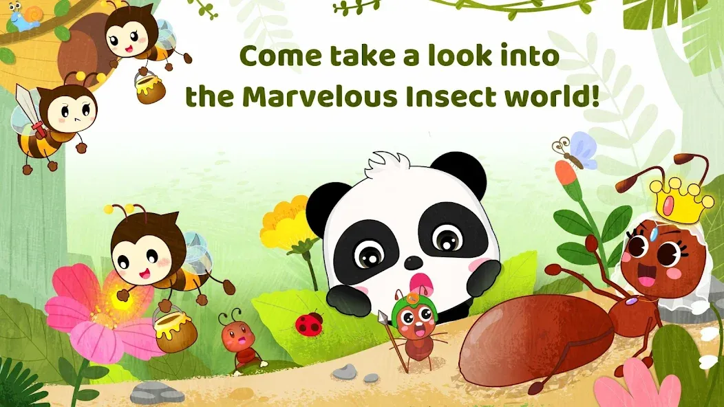 Little Panda's Insect World МОД/Взлом [Много монет, Открытые уровни и Мега MOD] Screenshot 5