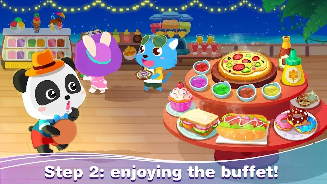 Baby Panda’s Summer: Vacation МОД/Взлом [Деньги, Монеты и Меню MOD] Screenshot 2