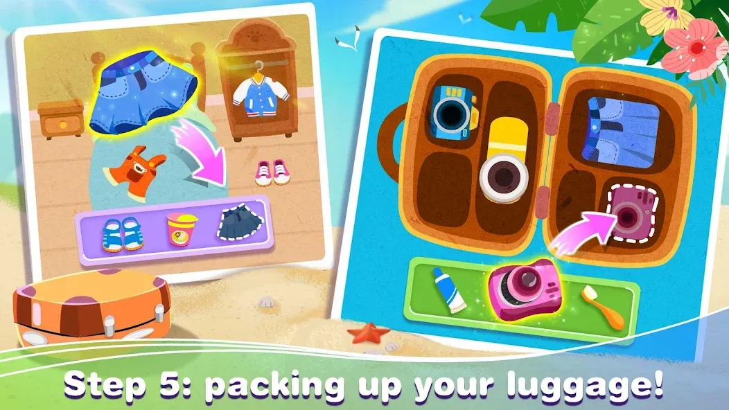 Baby Panda’s Summer: Vacation МОД/Взлом [Деньги, Монеты и Меню MOD] Screenshot 5
