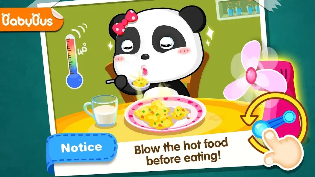 Baby Panda Home Safety МОД/Взлом [Все открыто, Дополнительные деньги и Меню MOD] Screenshot 1